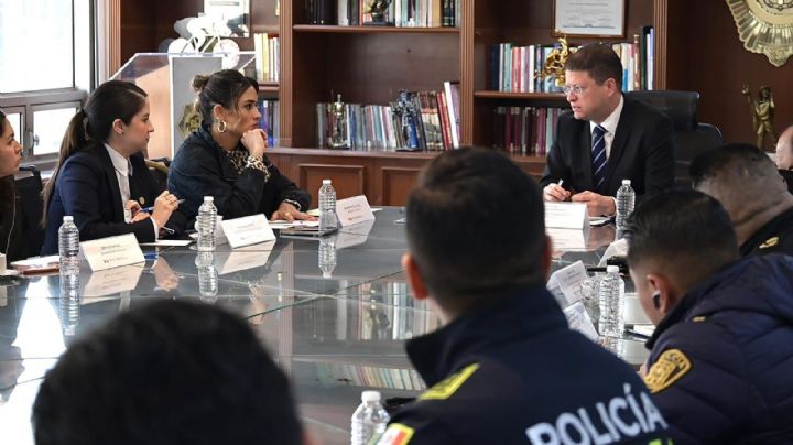 Rojo de la Vega se reúne con titular de SSC y acuerdan trabajo conjunto