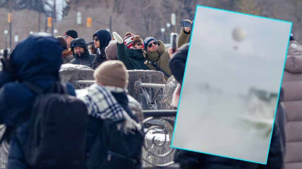 La belleza indomable del ártico: Las Cataratas del Niágara en invierno se convierten en el epicentro visual del vórtice polar que sacude a Canadá.