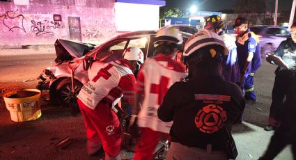 Menor de 3 años resulta herido tras choque frontal en San Nicolás