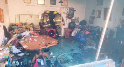 Explosión de tanque de gas en la colonia Industrial de Monterrey deja un hombre lesionado