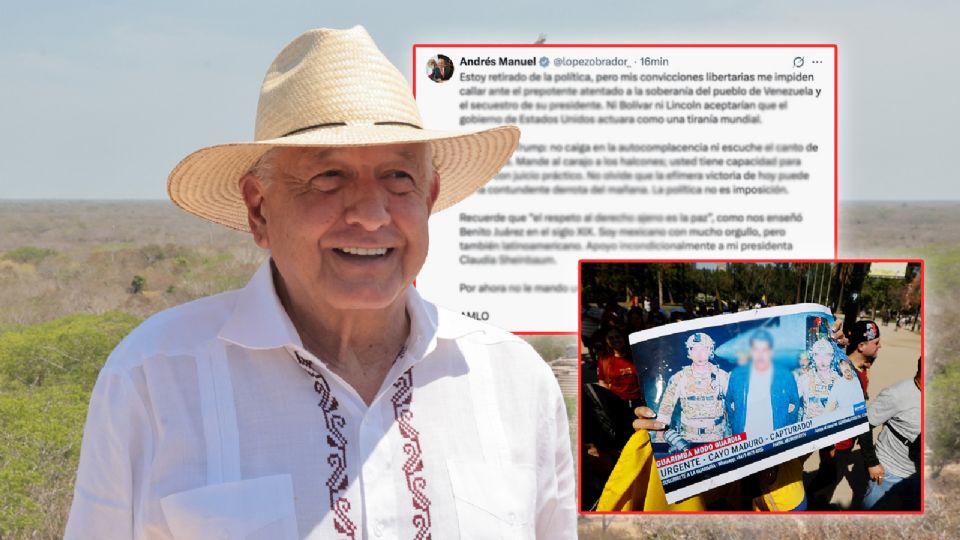 AMLO apeló al respeto del derecho internacional consagrados en la Constitución mexicana.