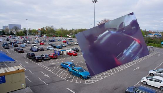 VIDEO| Conductor embiste a su papá en San Justo, Argentina