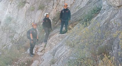 Activan rescate de montaña por persona lesionada en La Huasteca, Santa Catarina
