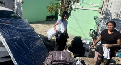 DIF Escobedo apoya a familia afectada por incendio en la colonia Girasoles 3