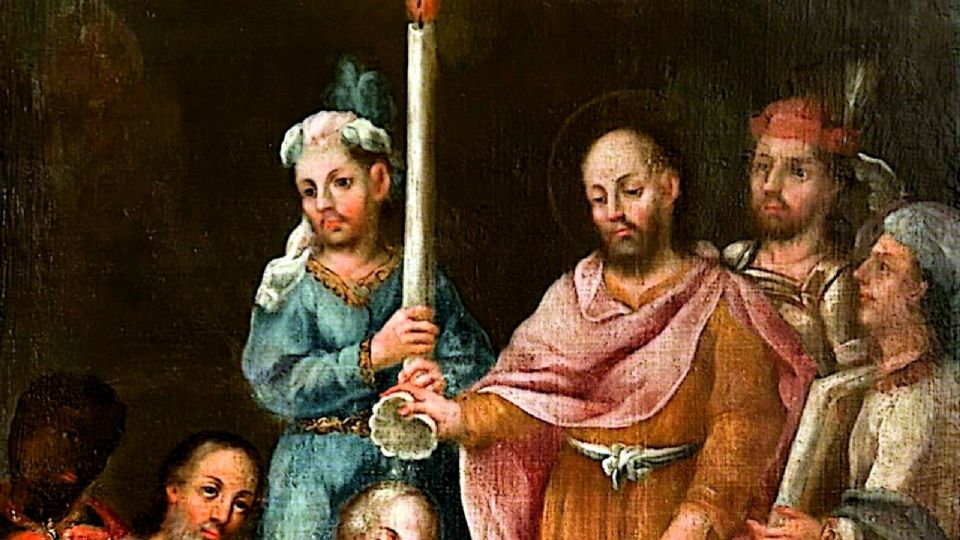 El bautismo de los Reyes Magos y La primera comunión de los Reyes Magos, son dos piezas de gran importancia en el arte novohispano.