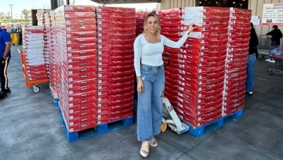 VIDEO | Mujer compra mil Roscas de Reyes en Costco para revenderlas y se hace viral