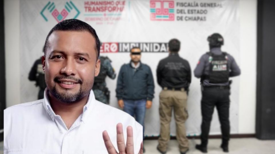 Detienen a exalcalde de Cintalapa, Chiapas, por corrupción, abuso de autoridad y presuntos vínculos criminales.