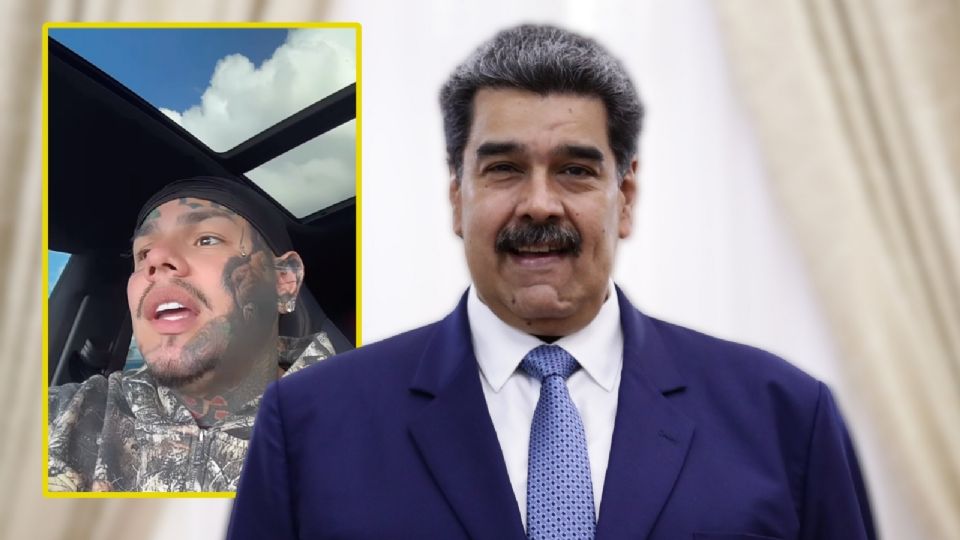 El rapero 6ix9ine ingresó a la cárcel federal de Brooklyn y presumió en redes sociales que estará con Nicolás Maduro.