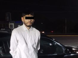 Detienen a joven con droga en el centro de Monterrey