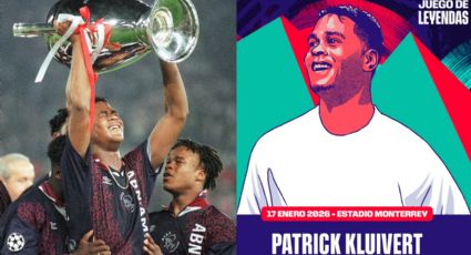 Patrick Kluivert se suma al Juego de Leyendas 2026 en el Estadio Monterrey