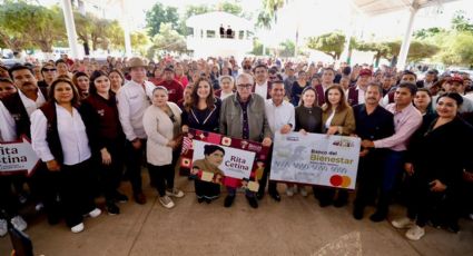 Gobernador Rocha Moya inicia entrega de la Beca Rita Cetina; beneficiará a 137 mil estudiantes