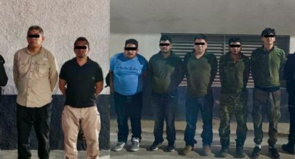 Capturan a siete presuntos integrantes de grupo delictivo en Montemorelos