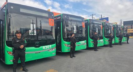 Refuerzan la Ruta 223 con camiones más largos en Nuevo León