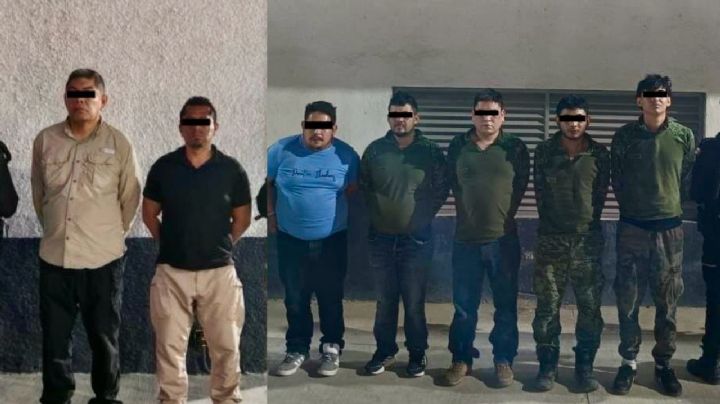 Capturan a siete presuntos integrantes de grupo delictivo en Montemorelos