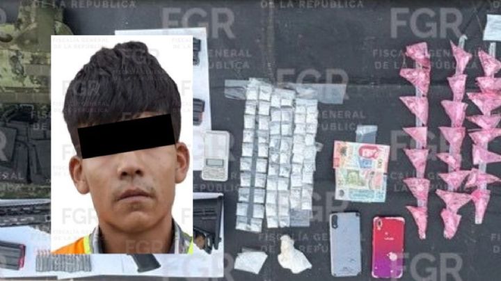 Condenan a siete años de prisión a hombre por portar armas y metanfetamina en Pesquería