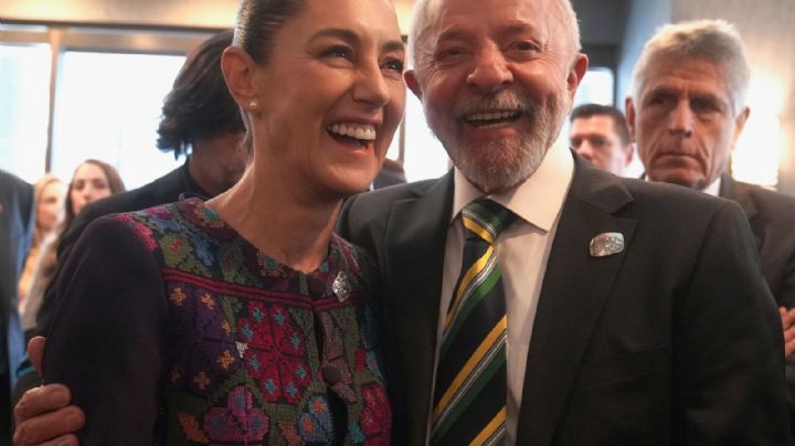 Sostiene Sheinbaum conversación telefónica con Lula da Silva