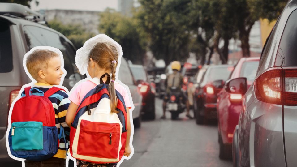 Avenidas como Constitución, Gonzalitos y Paseo de los Leones presentan mayor tráfico por el regreso a clases en Monterrey.