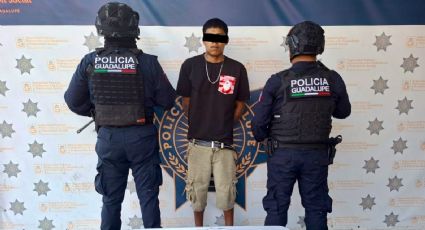 Detienen a joven con 50 dosis de cocaína en la colonia 2 de Mayo, en Guadalupe