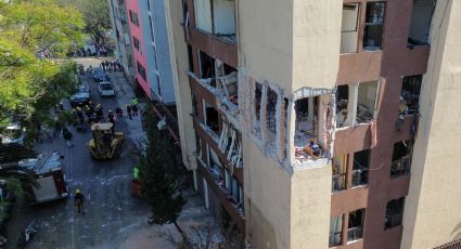 Indaga FGJ explosión en edifico en Paseos de Taxqueña