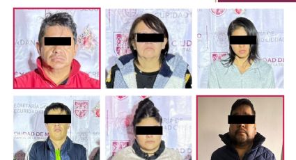 Capturan a dos células criminales que operaban en Tláhuac e Iztacalco