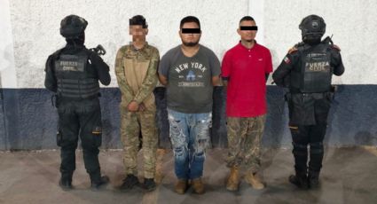 Detienen en Los Ramones, NL a tres presuntos integrantes de grupo delictivo