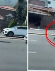 Foto descriptiva de: ¿Quién es la mujer que se arrojó al paso de un automóvil en avenida Leones, en Monterrey?