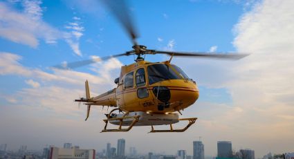 Combaten incendio forestal en Rayones con apoyo aéreo de Protección Civil NL