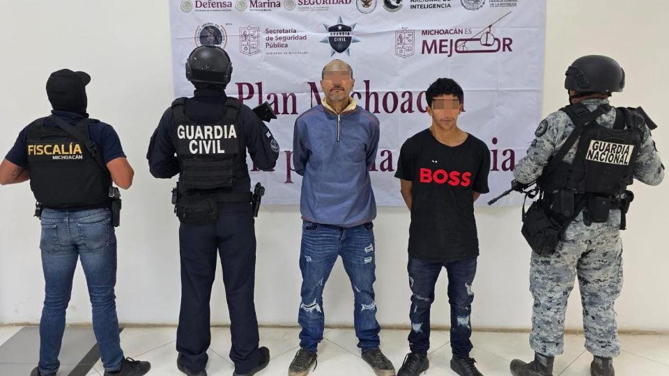 Elementos de la Guardia Nacional y la Fiscalía de Michoacán desplegaron acciones en las colonias Valle Dorado y Doctores para desarticular a una célula de extorsionadores.