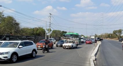 Joven muere atropellado por tráiler rumbo al Aeropuerto, en carretera Apodaca–Juárez