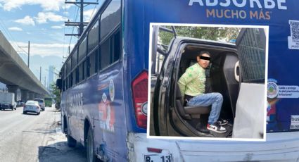 Detienen a hombre por robar a chofer de la Ruta 13 en Monterrey