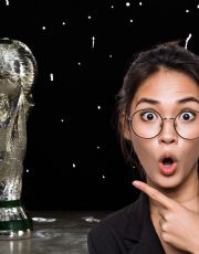 Foto descriptiva de: El trofeo de la Copa Mundial llega a México: Gabriela Cuevas revela avances del Mundial 2026