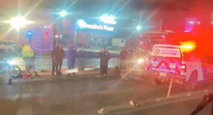 Ecovía impacta a ciclista en carril exclusivo sobre avenida Lincoln en Monterrey