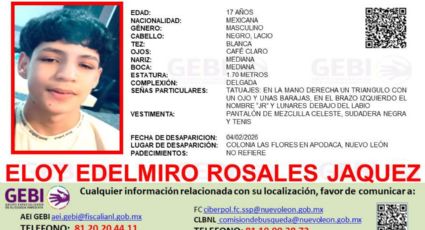 Reportan la desaparición de un joven de 17 años; habría conseguido trabajo en TikTok