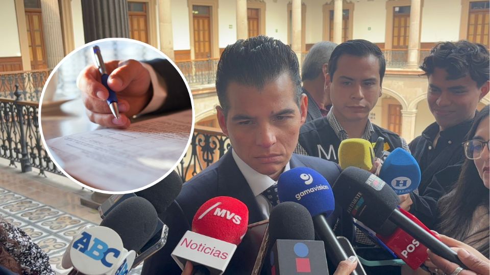 Miguel Ángel Flores Serna, secretario general de Gobierno de Nuevo León, informó sobre la investigación a notarías.