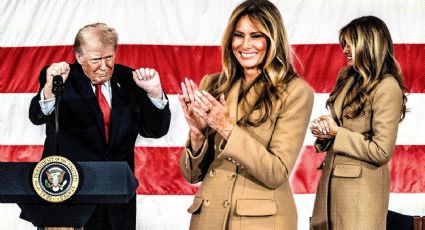 VIDEO: Melania Trump sorprende al imitar el icónico baile de Donald Trump ante tropas de EU