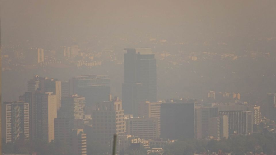 A las 15:00 horas se registró una concentración máxima de 156 partes por billón.