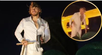 VIDEO | Aldo de Nigris sufre caída en carro alegórico durante el Carnaval de Mazatlán, ¿se lesionó?