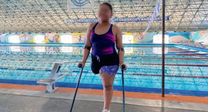 Kimberly triunfa en natación gracias a la atención del cáncer infantil en el IMSS