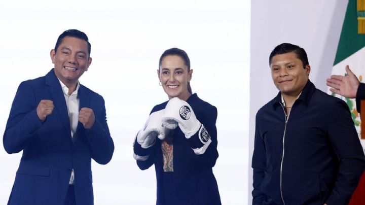 Presenta gobierno de Sheinbaum ‘Peleando por la paz’ para apoyos económicos a boxeadores y den clases a jóvenes