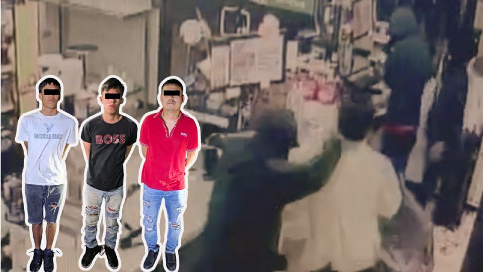 Los tres detenidos fueron interceptados en la colonia Santa Fe tras una alerta emitida por el C4 sobre un vehículo sospechoso.