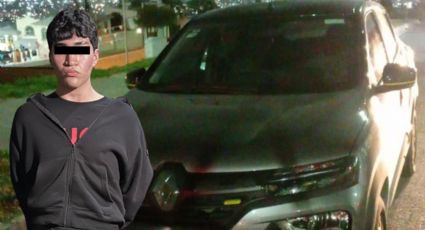 Detienen a tres tras robar vehículo en Cumbres Quinto Sector en Monterrey