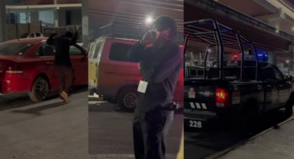 VIDEO | Exhiben a franelero por cobrar estacionamiento en Monterrey