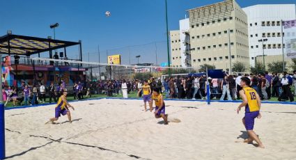 Samuel García inaugura nuevas canchas en Facultad de Medicina de la UANL
