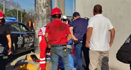 En pleno Miércoles de Ceniza muere adulto mayor afuera de Parroquia Santa María Goretti en Monterrey