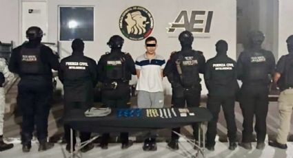 Cae hombre con drogas en Valle del Virrey en Juárez; tenía orden de captura por homicidio