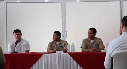 Disciplina y superación: La charla de Saúl 'Canelo' Álvarez a la Sexta Región Naval