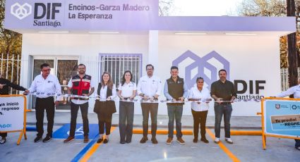 Inauguran nuevo Centro DIF en Santiago para beneficiar a tres comunidades