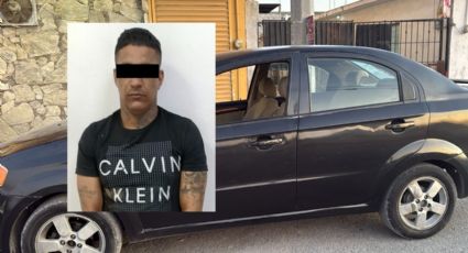 Detienen a pintor que conducía auto con reporte de robo en Escobedo