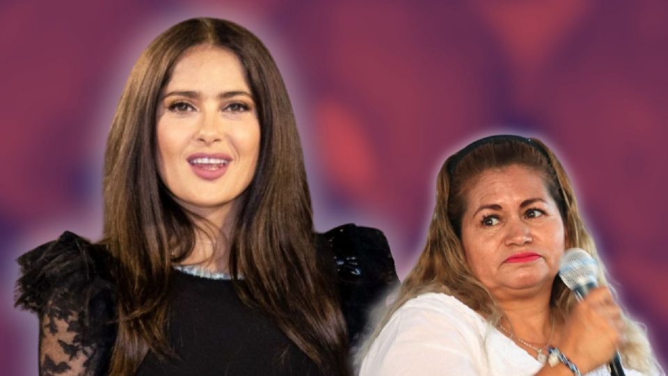 La presencia de la actriz en la sede del Ejecutivo generó inconformidad entre colectivos de búsqueda.