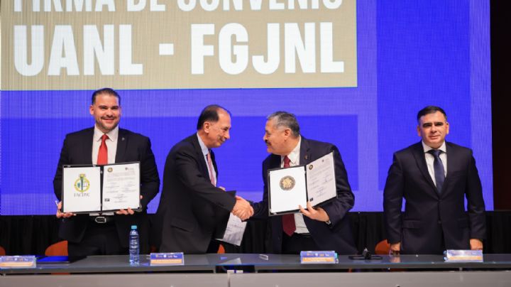 UANL y la Fiscalía de Nuevo León acuerdan prácticas y empleo para universitarios